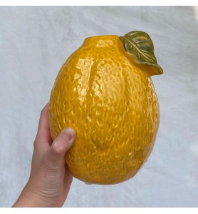 jarrón limón grande